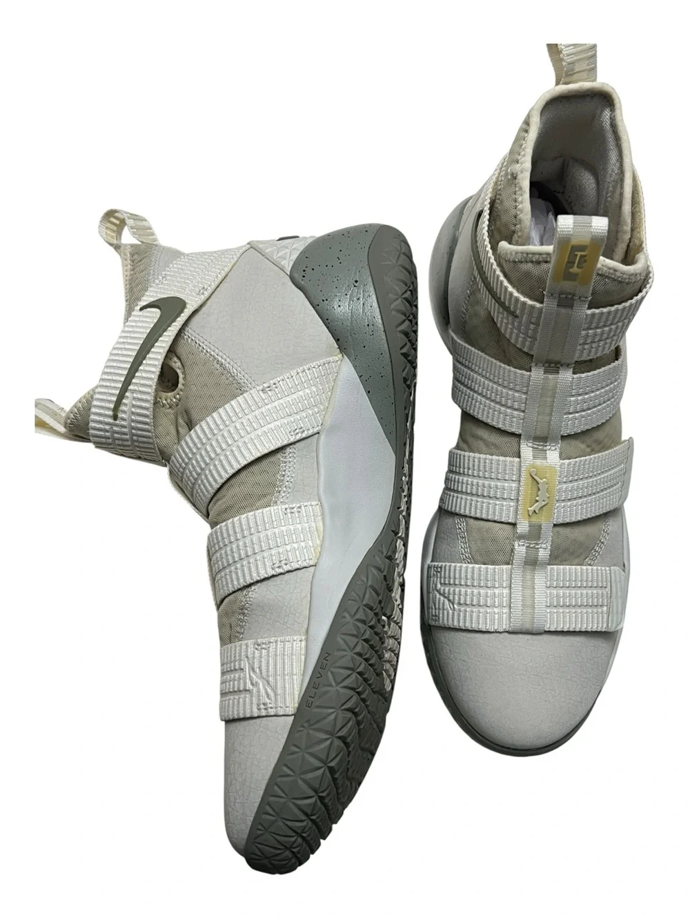Nike LeBron Zoom Soldier 11 XI Glacier Grey Basketball Shoes Men's 11.5